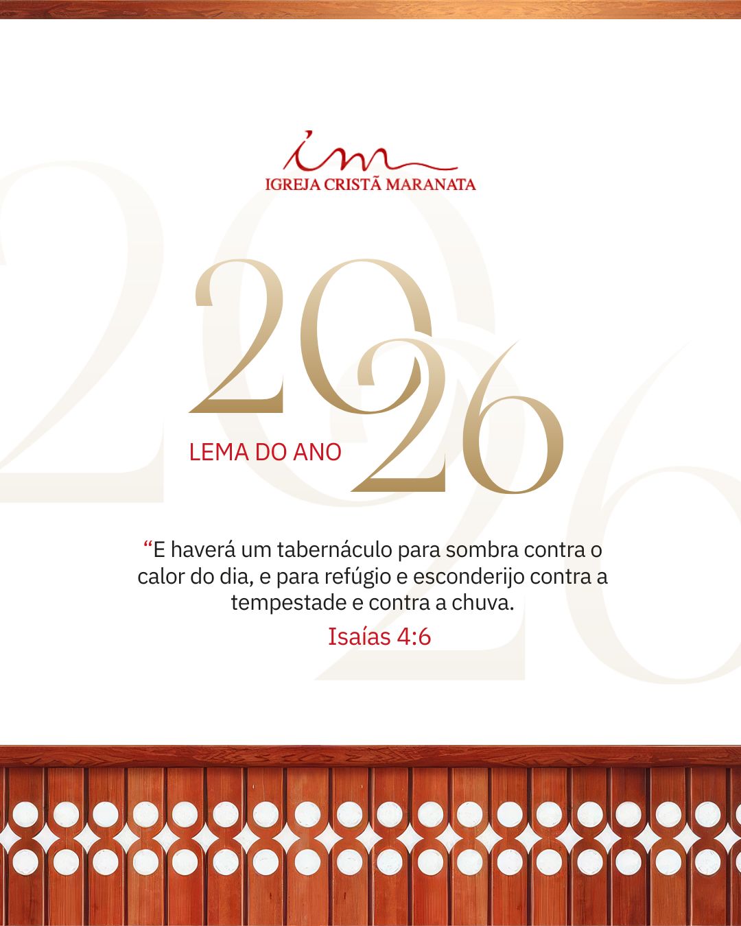 Motivo de oração do mês